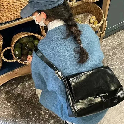 Fashion Elegant Lady Commuter Armpit Bags Solid All-match Simple Luxury Underarm Shoulder Bag Female 2024 New Korean Bolsos