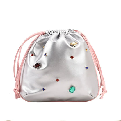 Fashion Exquisite Shopping Bag Retro Casual Women Totes Shoulder Bags Female Leather Solid Color Crossbody Bags For Women 2023