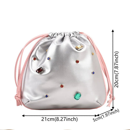 Fashion Exquisite Shopping Bag Retro Casual Women Totes Shoulder Bags Female Leather Solid Color Crossbody Bags For Women 2023