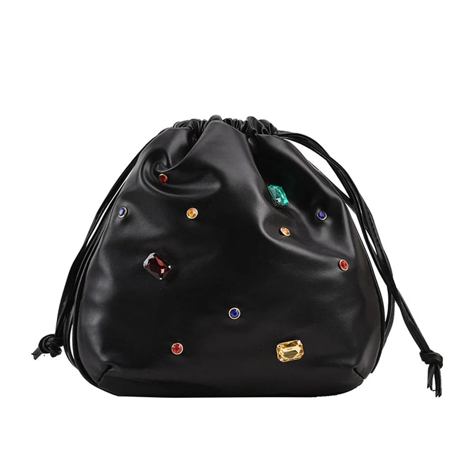 Fashion Exquisite Shopping Bag Retro Casual Women Totes Shoulder Bags Female Leather Solid Color Crossbody Bags For Women 2023