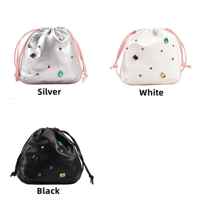 Fashion Exquisite Shopping Bag Retro Casual Women Totes Shoulder Bags Female Leather Solid Color Crossbody Bags For Women 2023