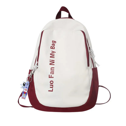 Fashion Female High Capacity Laptop Student Bag  Ladies College Backpack Women Trendy School Bags Girl Travel Book Backpack Cool