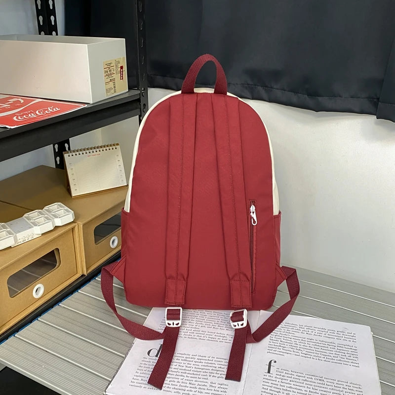Fashion Female High Capacity Laptop Student Bag  Ladies College Backpack Women Trendy School Bags Girl Travel Book Backpack Cool