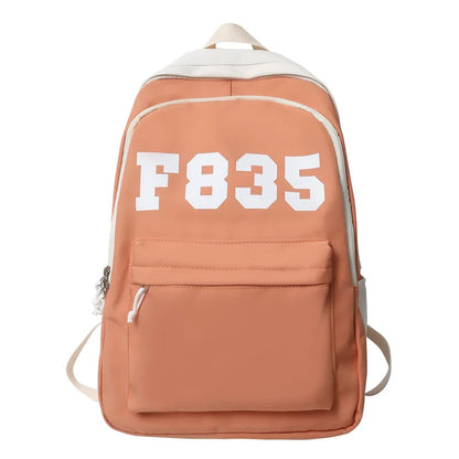Fashion Female Kawaii College Backpack Cute Women Laptop Book Bag Cool Lady Student Nylon Backpack Trendy Girl Travel School Bag