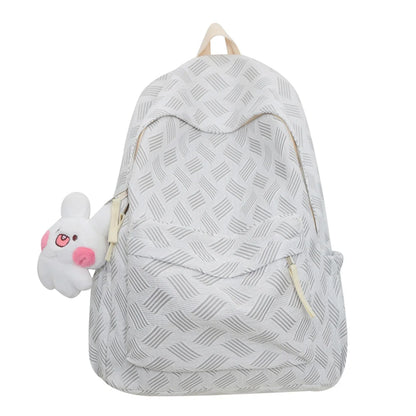 Fashion Female Kawaii School Bag Cute Trendy Green Ladies Nylon Travel Laptop Cool Women College Backpack Girl Book Bags Student