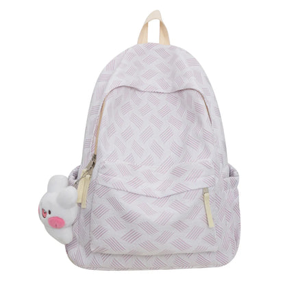 Fashion Female Kawaii School Bag Cute Trendy Green Ladies Nylon Travel Laptop Cool Women College Backpack Girl Book Bags Student