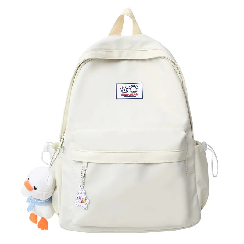 Fashion Female Pink Cute Waterproof Student Bag Cool Lady College Backpack Women School Bag Girl Travel Book Laptop Backpack New