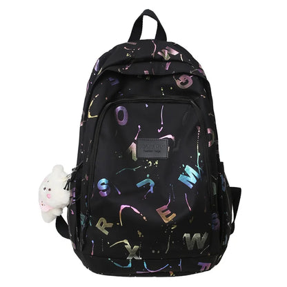 Fashion Female Pink High Capacity Laptop Leisure College Backpack Ladies Student Bag Girl Travel Book Backpack Women School Bags