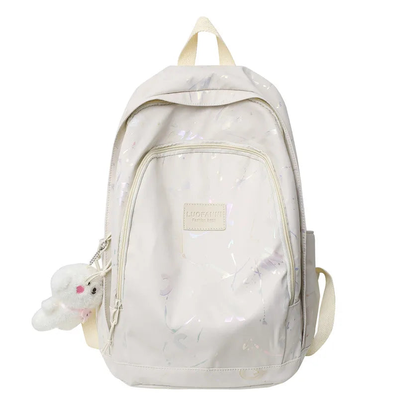 Fashion Female Pink High Capacity Laptop Leisure College Backpack Ladies Student Bag Girl Travel Book Backpack Women School Bags