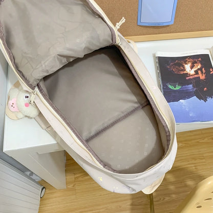 Fashion Female Pink High Capacity Laptop Leisure College Backpack Ladies Student Bag Girl Travel Book Backpack Women School Bags