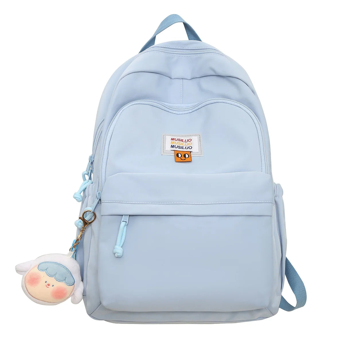 Fashion Female Travel Waterproof Kawaii School Bag Ladies Trendy Book Bag Women Student Laptop College Backpacks Girl Nylon Cool