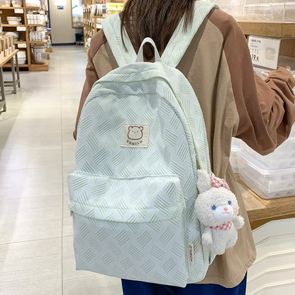 Fashion Female Travel Waterproof New Ladies Nylon Printing College Backpack Women Cute School Bag Girl Book Laptop Backpack Cool
