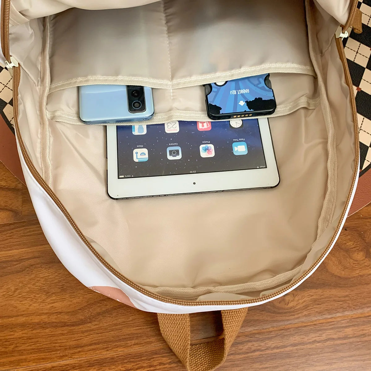 Fashion Female Waterproof Student Bookbag Women Printing Nylon School Bag Kawaii Lady Laptop Trendy Travel College Backpack Girl