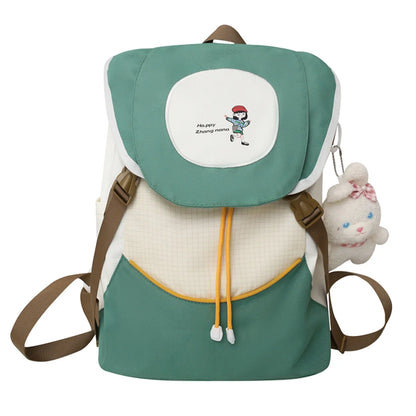 Fashion Female Waterproof Travel High Capacity College Backpack Girl Kawaii Nylon School Backpack Lady Cute Women Laptop BookBag