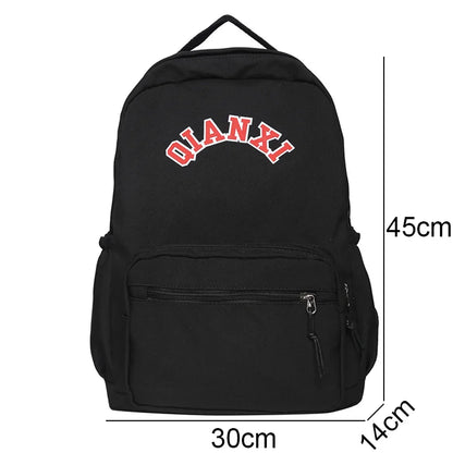 Fashion Female White Book Bag Girl Travel Laptop Backpack Teenager Trendy Women Leisure School Bag Lady Nylon College Pocket New