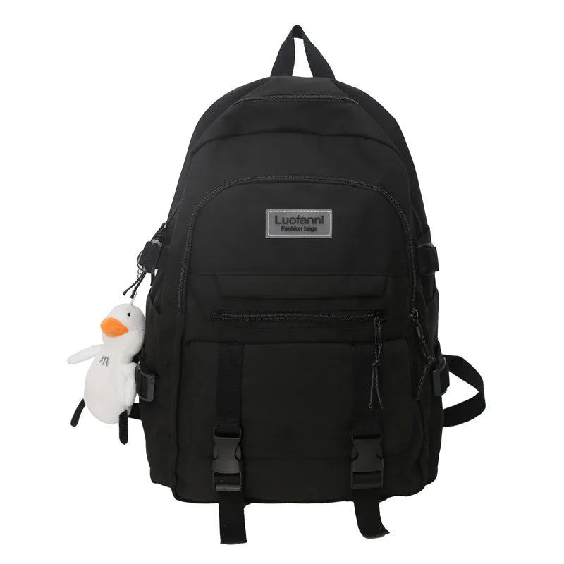 Fashion Girl Boy High Capacity Travel Student Backpack Ladies Male Backpack Female Men Nylon College Bag School Trendy Women Bag