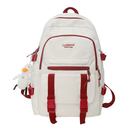 Fashion Girl Boy High Capacity Travel Student Backpack Ladies Male Backpack Female Men Nylon College Bag School Trendy Women Bag