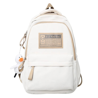 Fashion Girl Boy Red Book Cool Male High Capacity College Backpack Men Women Laptop School Bag Trendy Travel Ladies Student Bags