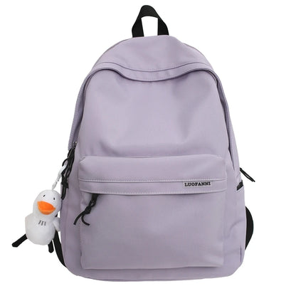 Fashion Girl Boy Waterproof Travel Student Backpack Cool Lady Male Backpack Female Men Nylon College Bag School Trendy Women Bag