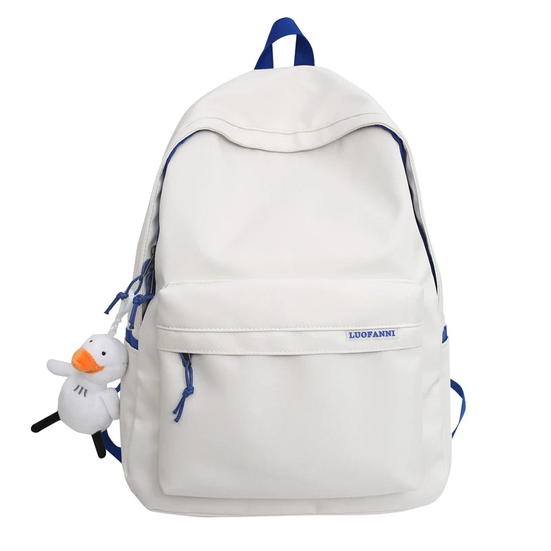 Fashion Girl Boy Waterproof Travel Student Backpack Cool Lady Male Backpack Female Men Nylon College Bag School Trendy Women Bag