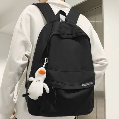 Fashion Girl Boy Waterproof Travel Student Backpack Cool Lady Male Backpack Female Men Nylon College Bag School Trendy Women Bag