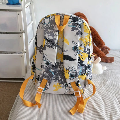 Fashion Girl Camouflage Cute Travel Backpack Trendy Ladies Kawaii Cartoon Graffiti Bag Female Laptop College Backpack Women Bags
