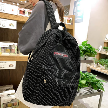Fashion Girl Kawaii Book Bag School Female Cute Student Nylon Laptop College Backpack Trendy Cool Lady Teenager Travel Women New