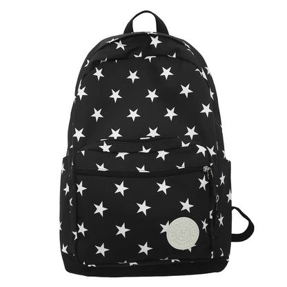 Fashion Girl Kawaii Printing Green Trendy Book Bags Female Cute Nylon Laptop School College Backpack Ladies Travel Women Student