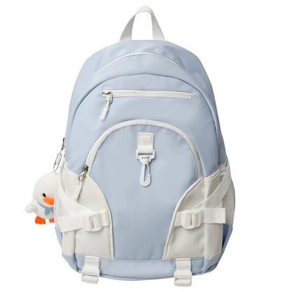 Fashion Girl Waterproof Cute Travel Student Bag Ladies Nylon College Backpack Female Laptop Backpack Trendy Cool Women Book Bags