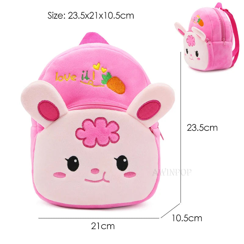 Fashion Girls Kawaii Backpack Cute Unicorn with Wings Design Kindergarten Children School Bags Soft Kids Bag Mochilas Escolares
