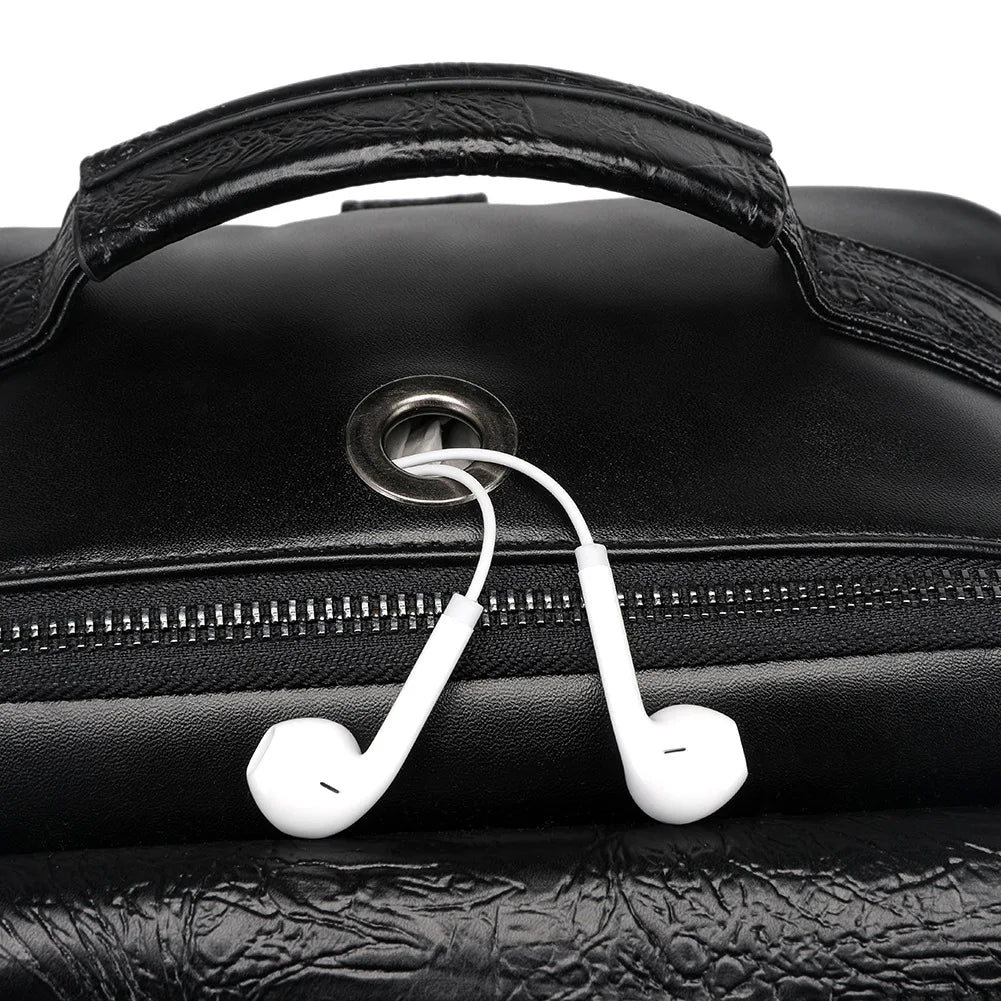 Fashion Gothic Style Women Skull Embroidery Punk Backpacks Female Travel Laptop Moto Bags