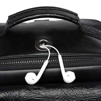 Fashion Gothic Style Women Skull Embroidery Punk Backpacks Female Travel Laptop Moto Bags