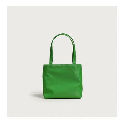 Fashion Green Mini Handbags for Women Beach Bag New Korean Nylon Luxury Lady Little Tote Bag Cell Phone Bag Sac A Main Femme