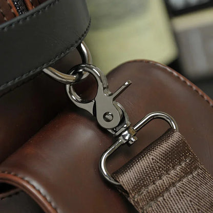 Fashion Hand Crazy messenger cowhide leather laptop computer Business hand bags for men