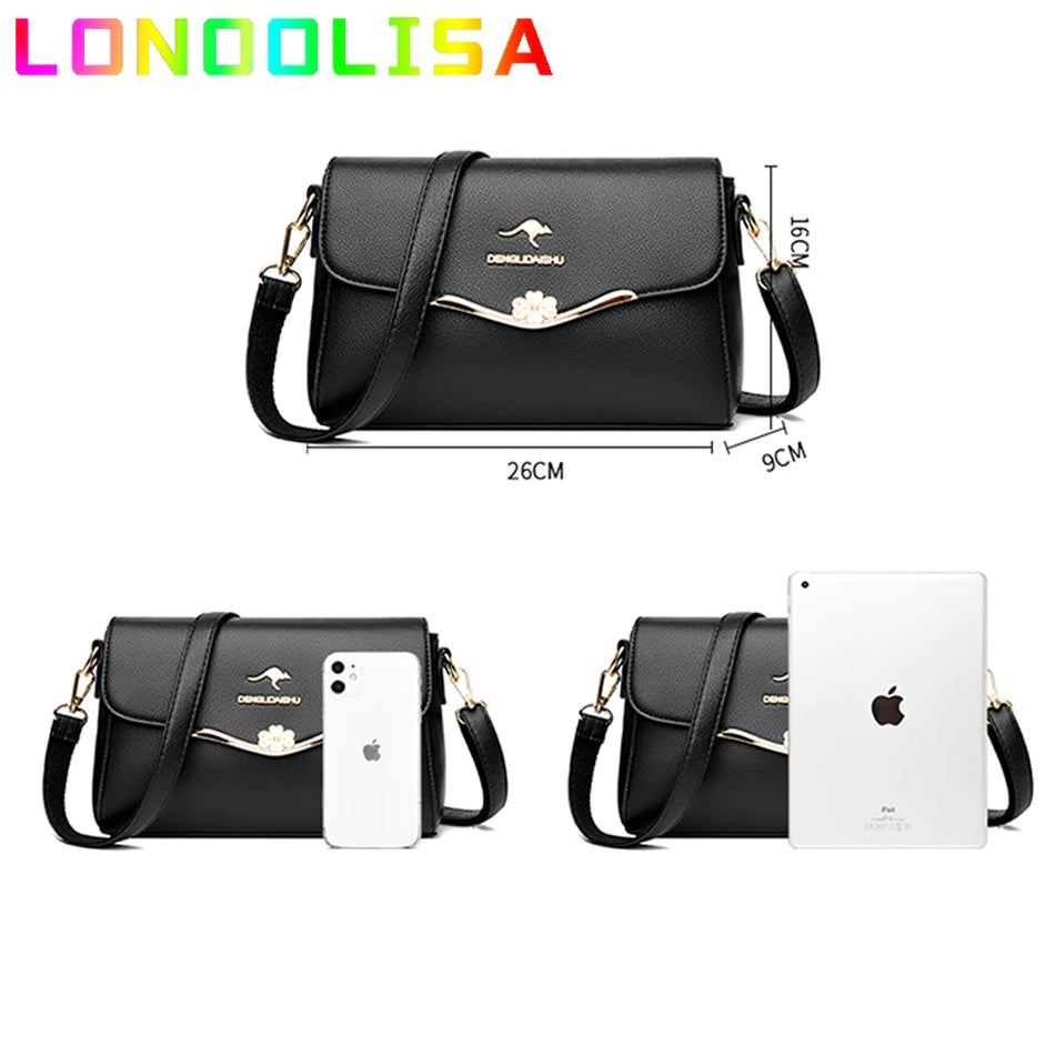 Fashion Handbags Women's Designer Shoulder Bag 2022 Ladies High Quality Crossbody Messenger Sac Luxury Top-handle Purses Wallets