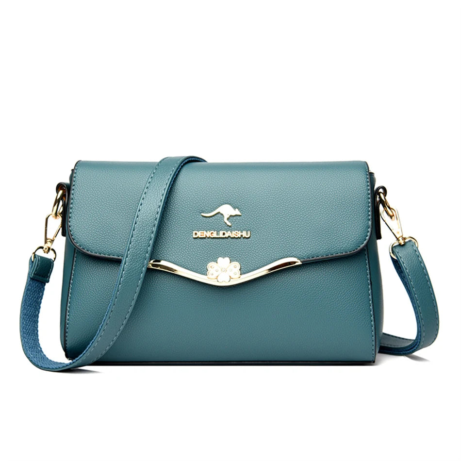 Fashion Handbags Women's Designer Shoulder Bag 2022 Ladies High Quality Crossbody Messenger Sac Luxury Top-handle Purses Wallets
