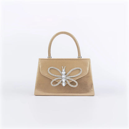 Fashion High Design Rhinestone Handheld Evening Bag Luxury Women's Prom HandBag Wedding Party One Shoulder Clutch Wallet