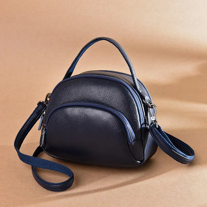 Fashion High Quality Genuine Leather Woman Messenger Bags Luxury Cowhide Handbags Women's Bags Designer Women Shoulder Tote bags