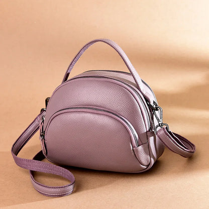 Fashion High Quality Genuine Leather Woman Messenger Bags Luxury Cowhide Handbags Women's Bags Designer Women Shoulder Tote bags