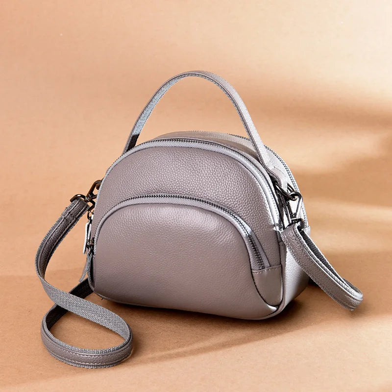 Fashion High Quality Genuine Leather Woman Messenger Bags Luxury Cowhide Handbags Women's Bags Designer Women Shoulder Tote bags