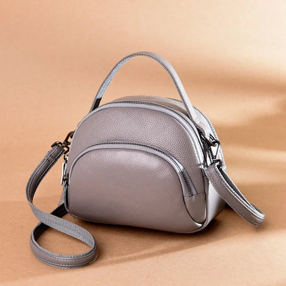 Fashion High Quality Genuine Leather Woman Messenger Bags Luxury Cowhide Handbags Women's Bags Designer Women Shoulder Tote bags