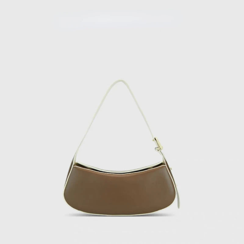 Fashion High Quality Underarm Shoulder Bags for Women Gebuine Leather Handbags Commuter Casual All-match Purses Clutch Female