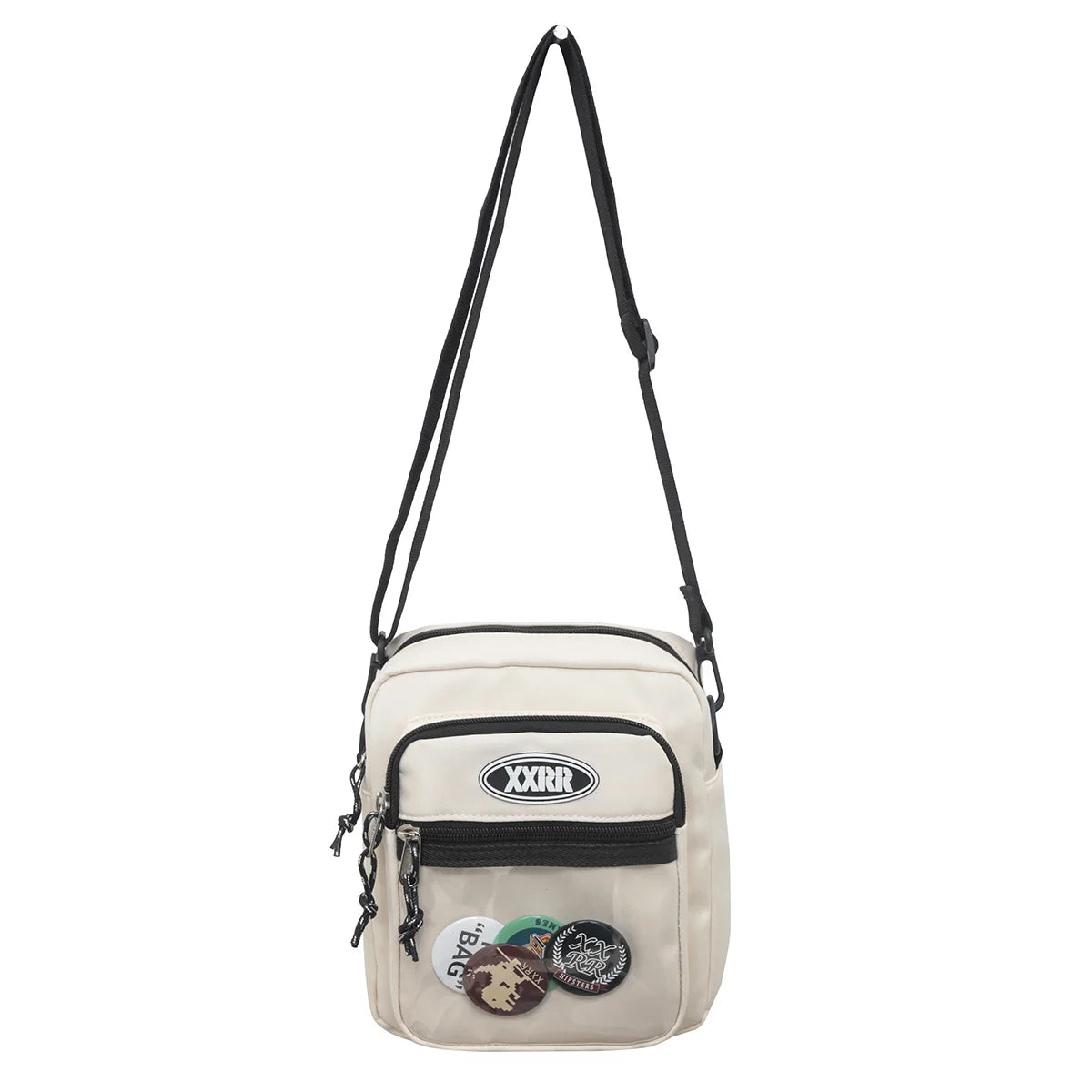 Fashion High School Girls Small Crossbody Bag Boy Badge Transparent Teen Lady Cell Phone Shoulder Bag Travel Design Pocket Women
