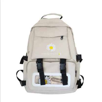 Fashion Korean Style Women Backpacks Student Girls Shoulder Bags Teenager Waterproof Flowers HandBags