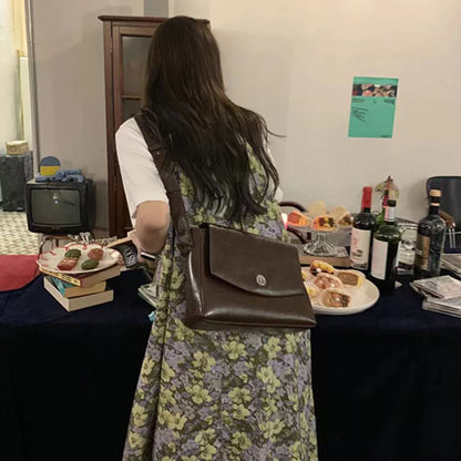Fashion Korean Style Women Briefcase Messerger Bags OL Female ShoulderBags Office Lady Concise Bolso Para Mujer