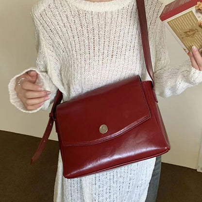Fashion Korean Style Women Briefcase Messerger Bags OL Female ShoulderBags Office Lady Concise Bolso Para Mujer