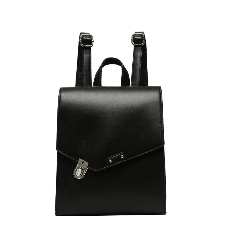 Fashion Korean Style Women Solid Backpacks Irregular Handbags Female Office Lady Shoulder Bags