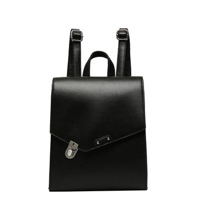 Fashion Korean Style Women Solid Backpacks Irregular Handbags Female Office Lady Shoulder Bags