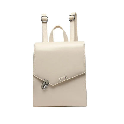 Fashion Korean Style Women Solid Backpacks Irregular Handbags Female Office Lady Shoulder Bags