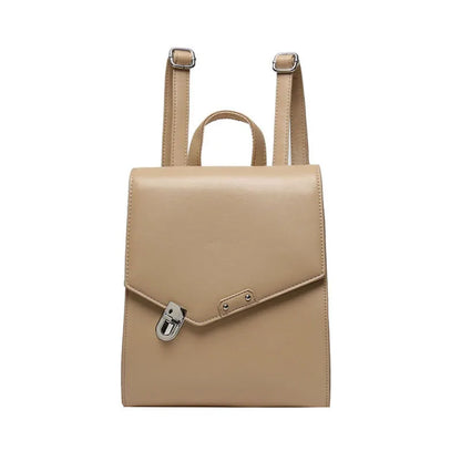 Fashion Korean Style Women Solid Backpacks Irregular Handbags Female Office Lady Shoulder Bags